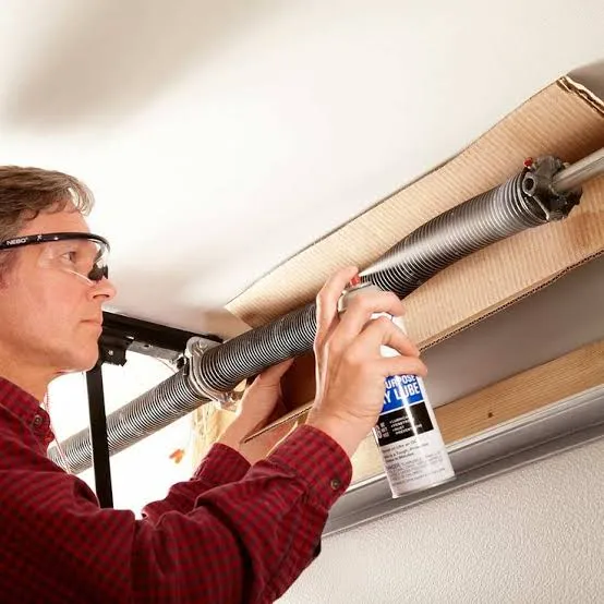 Garage door maintenance